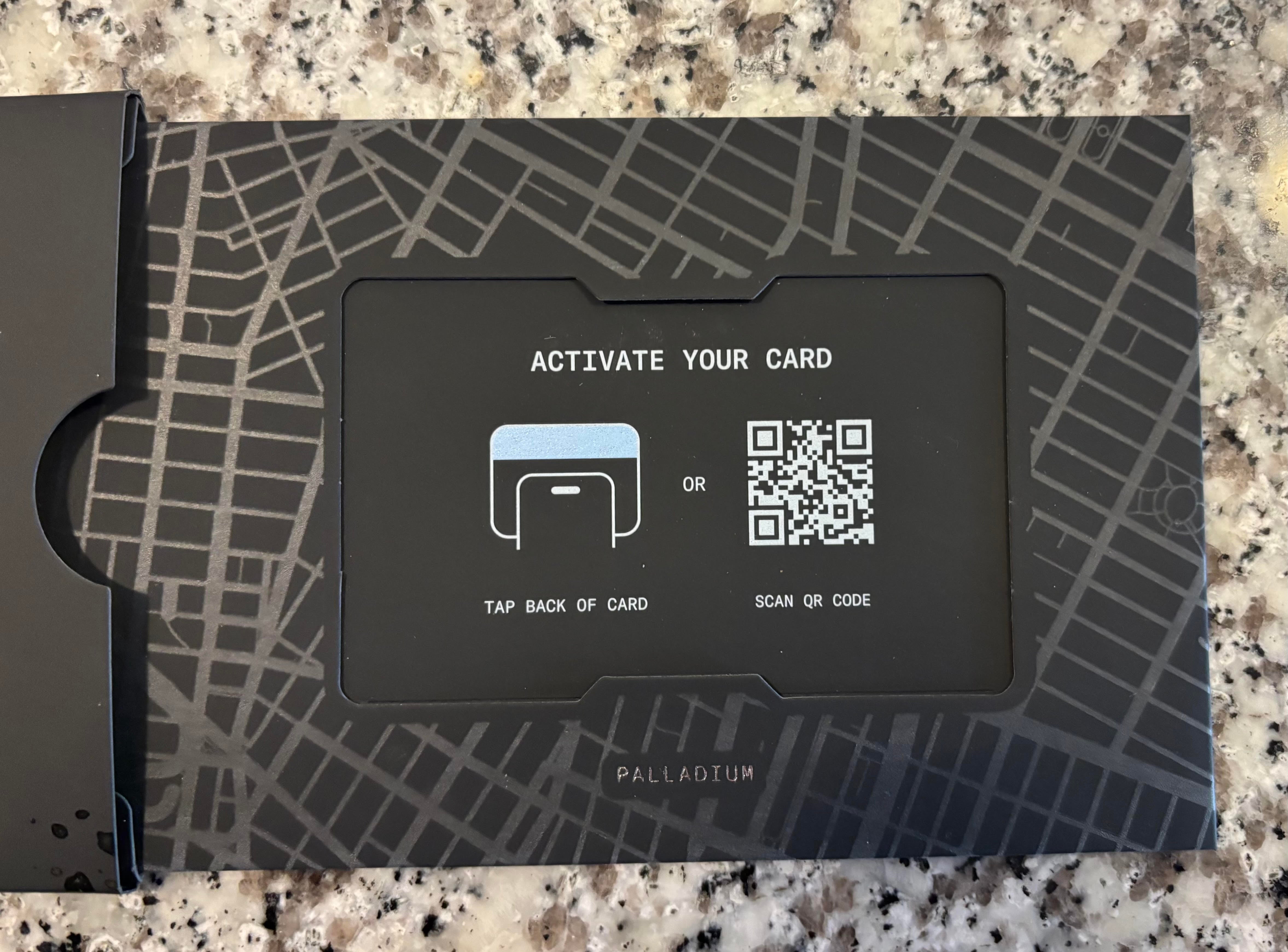 New Bilt Card activation QR code