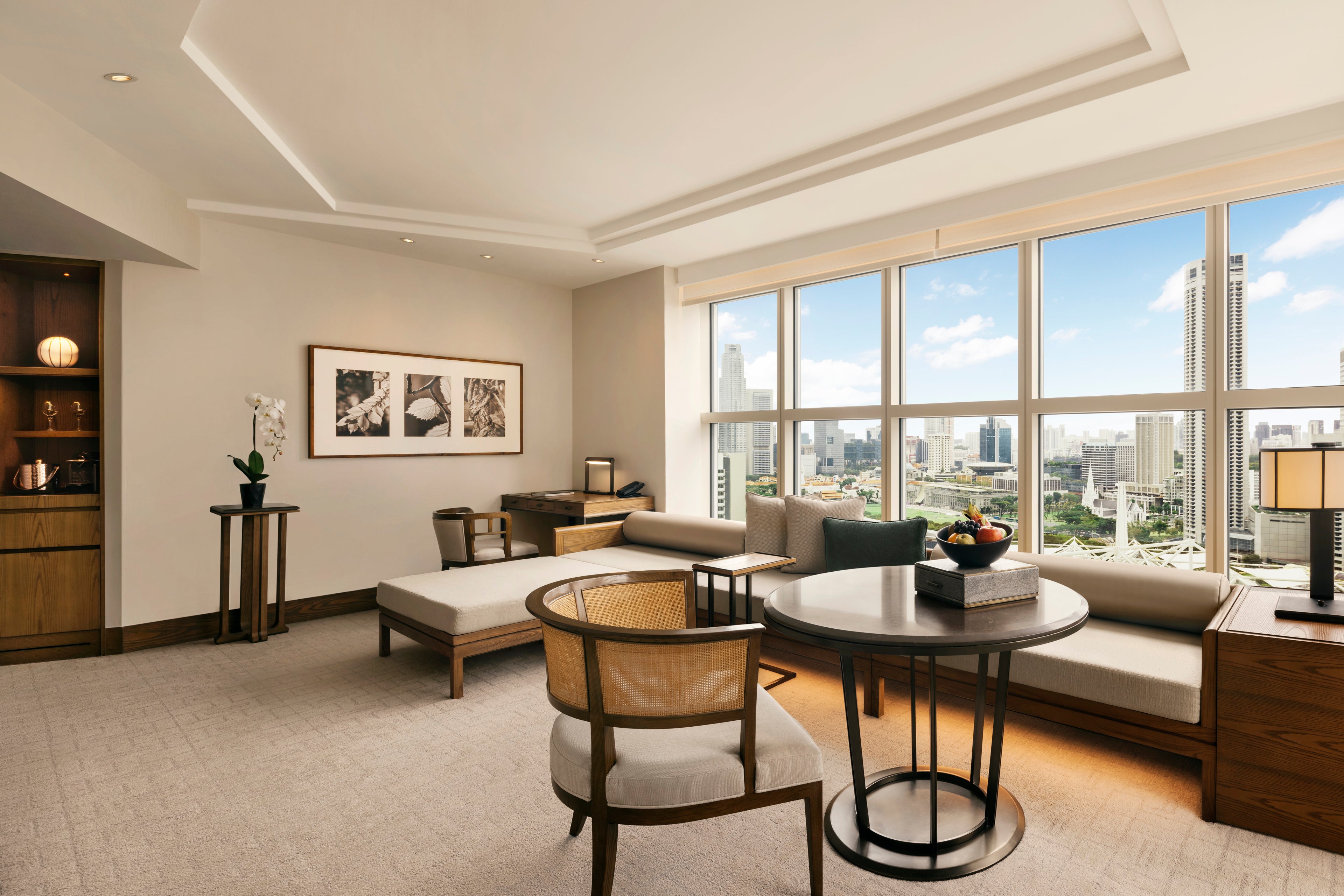Two-bedroom family suite at Conrad Singapore Marina Bay