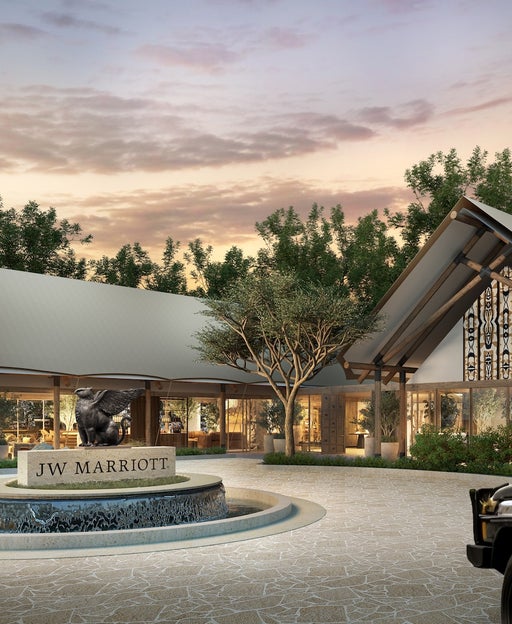 Marriott's new rhino-focused luxury safari lodge is now taking reservations