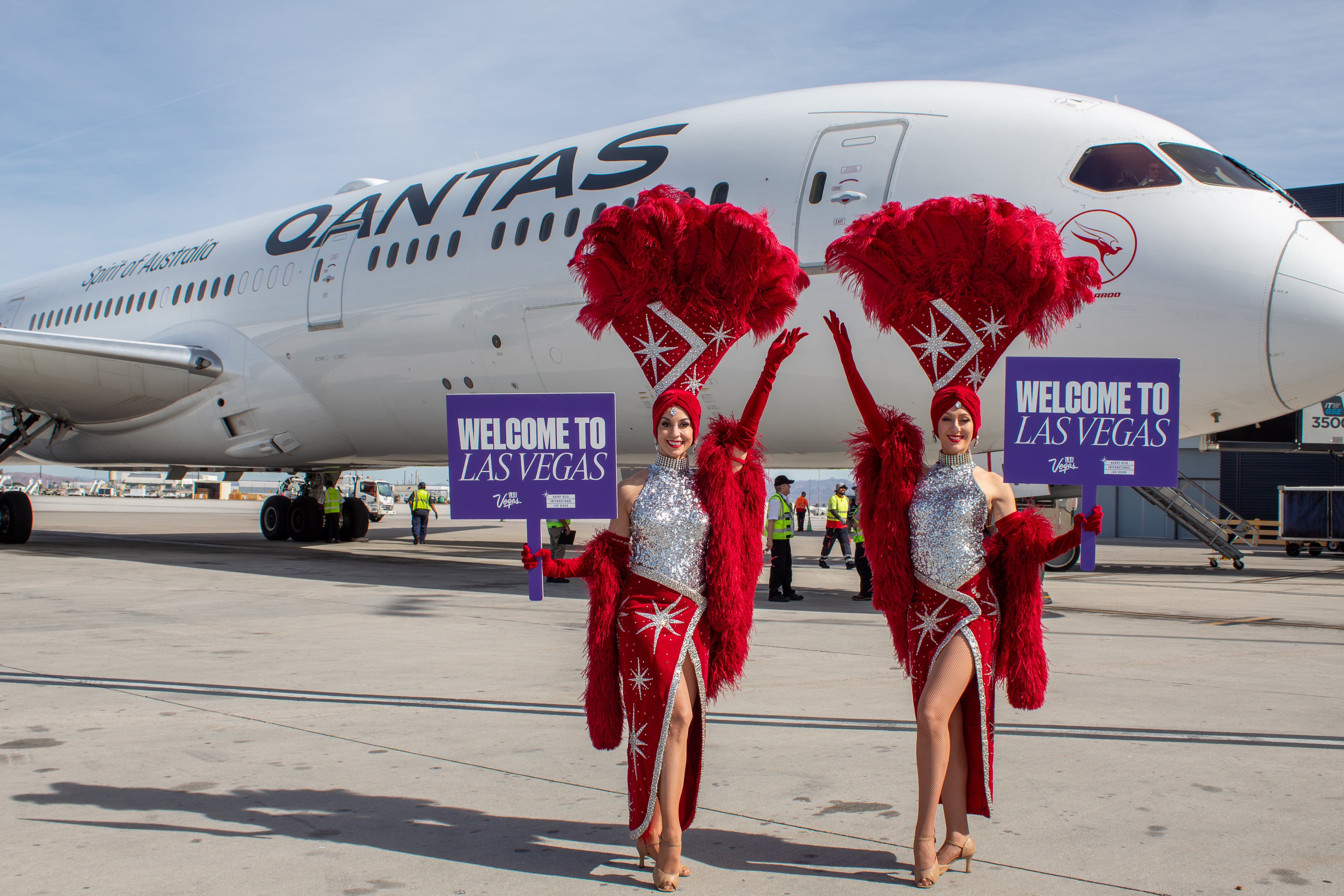 Las Vegas lands first-ever nonstop flight to Australia