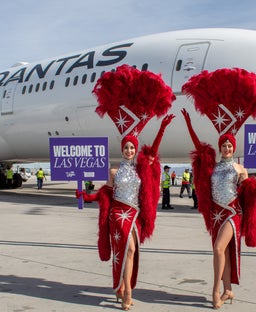 Las Vegas lands first-ever nonstop flight to Australia