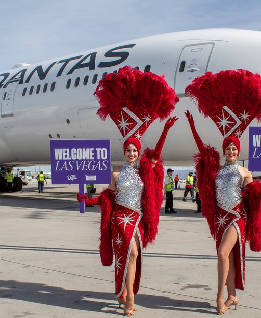 Las Vegas lands first-ever nonstop flight to Australia