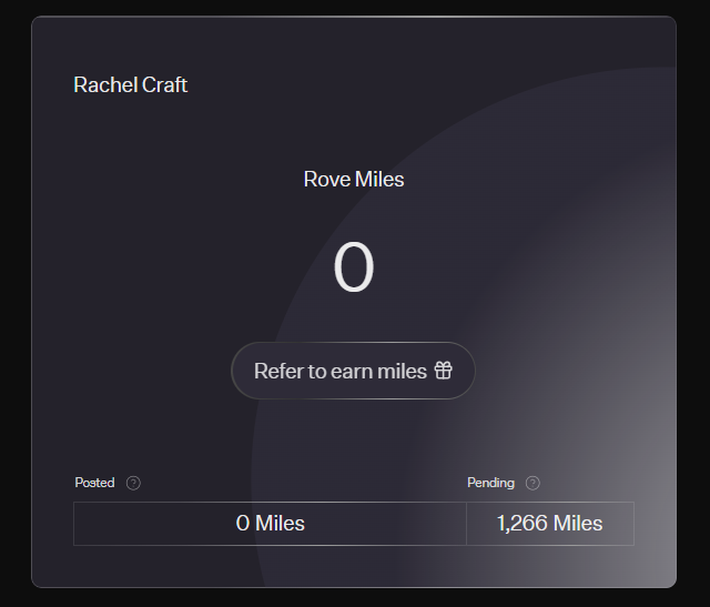 Rove profile refer button