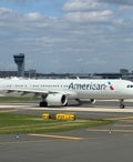 An American Airlines plane taxis at Philadelphia International Airport (PHL). SEAN CUDAHY/THE POINTS GUY