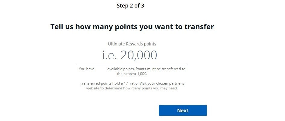 Transfer Chase points to Hyatt