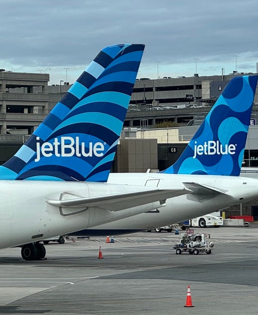 JetBlue planes at Boston Logan International Airport (BOS)