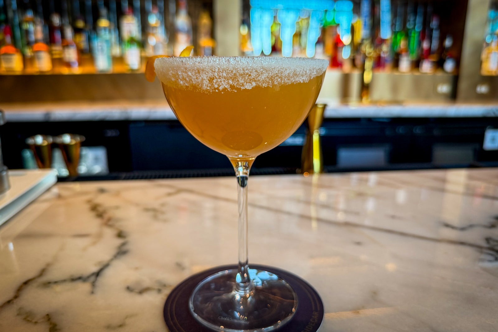 Sidecar lounge menu items