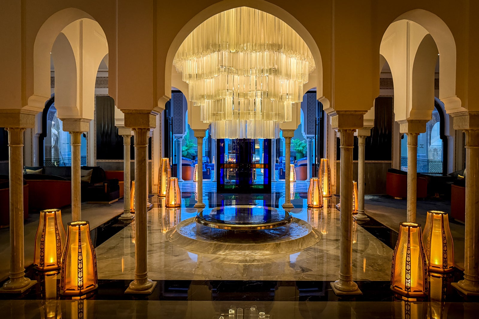 Hotel lobby
