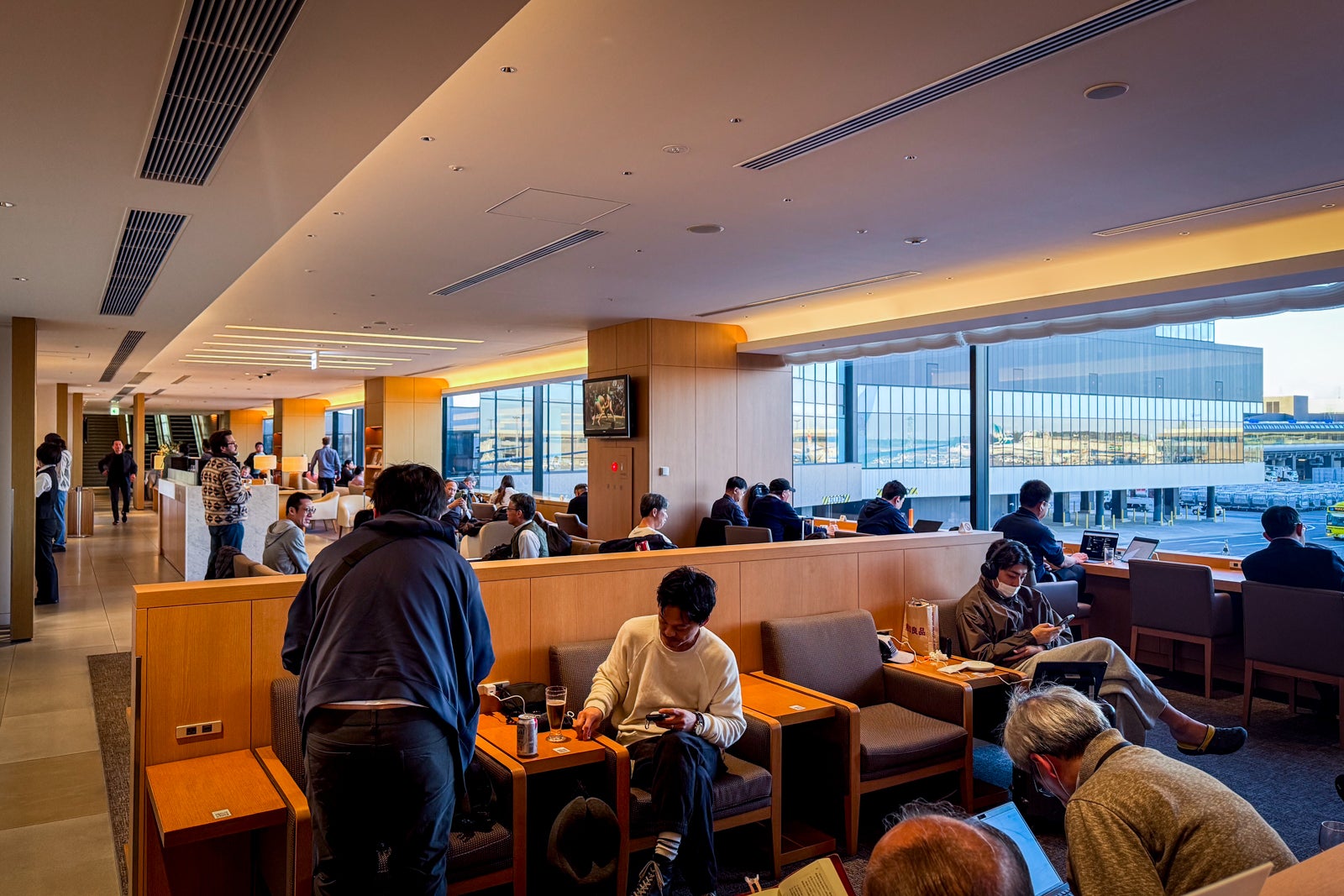lounge at Narita