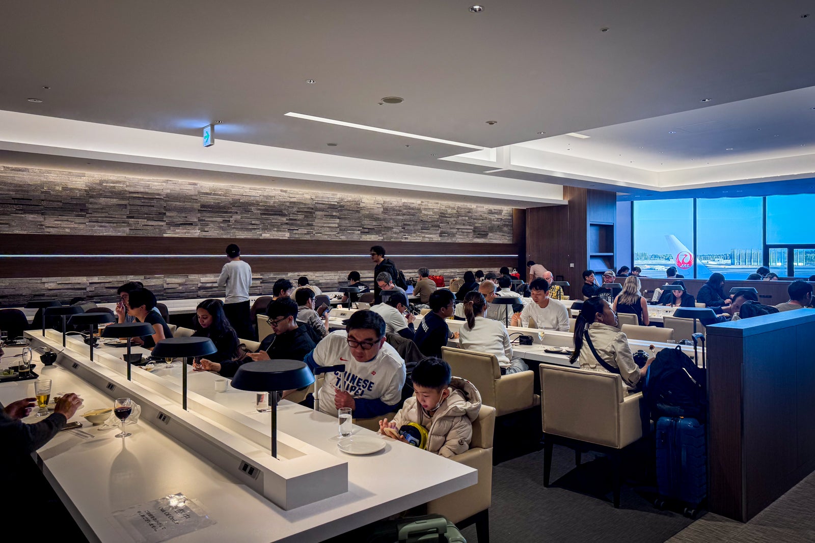 lounge at Narita
