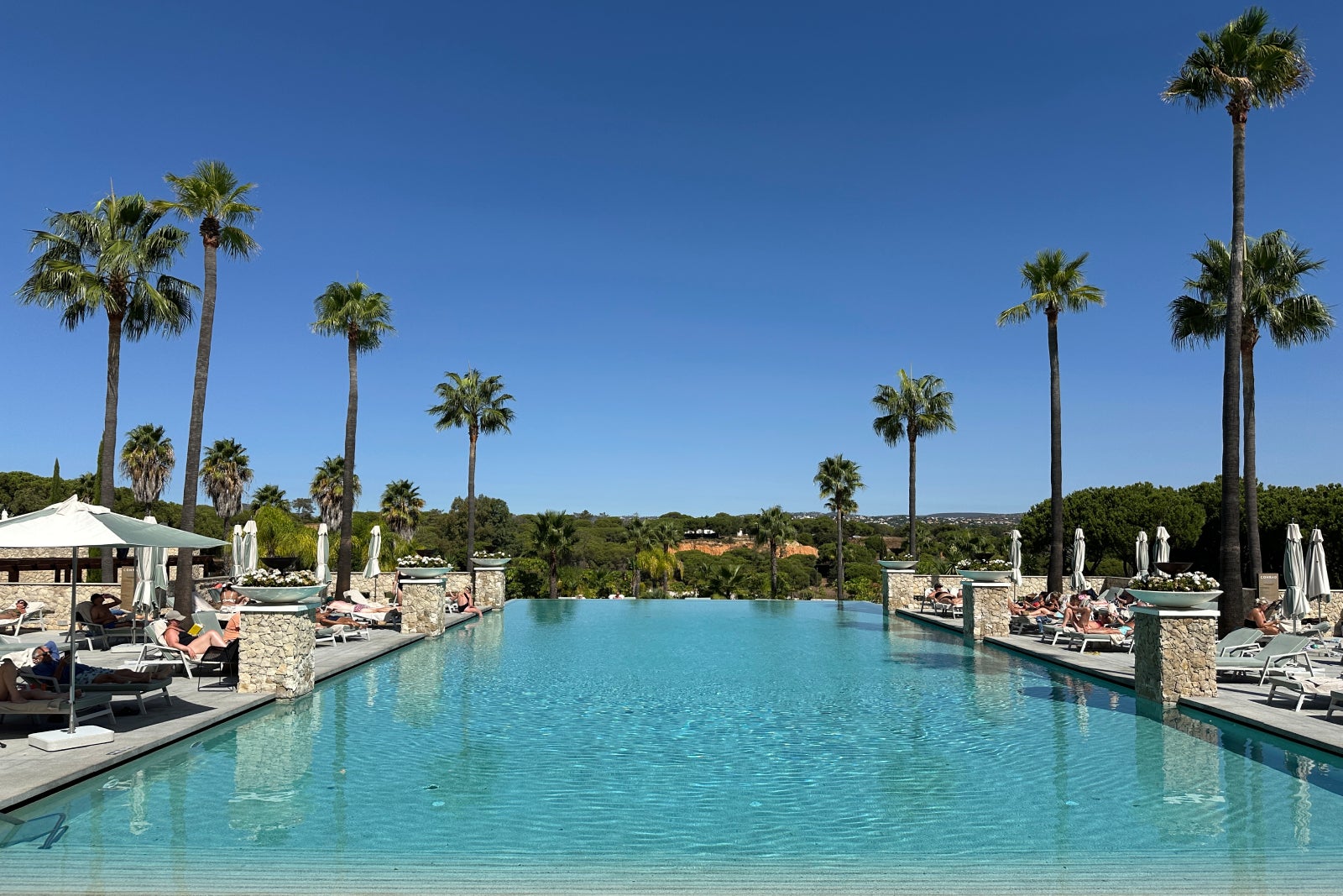 Algarve pool view