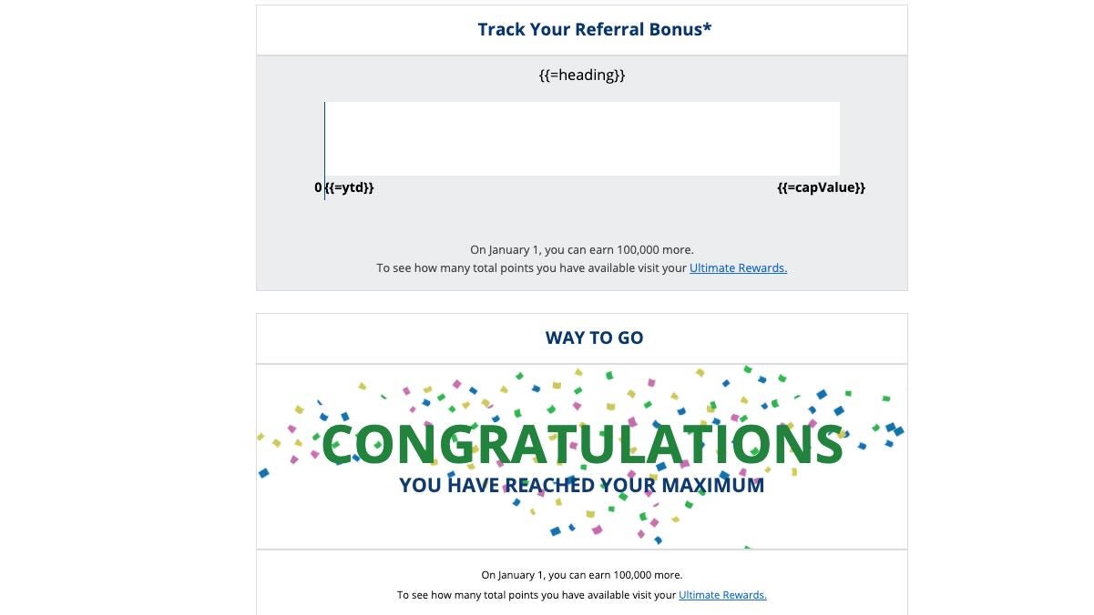 Chase referral tracker