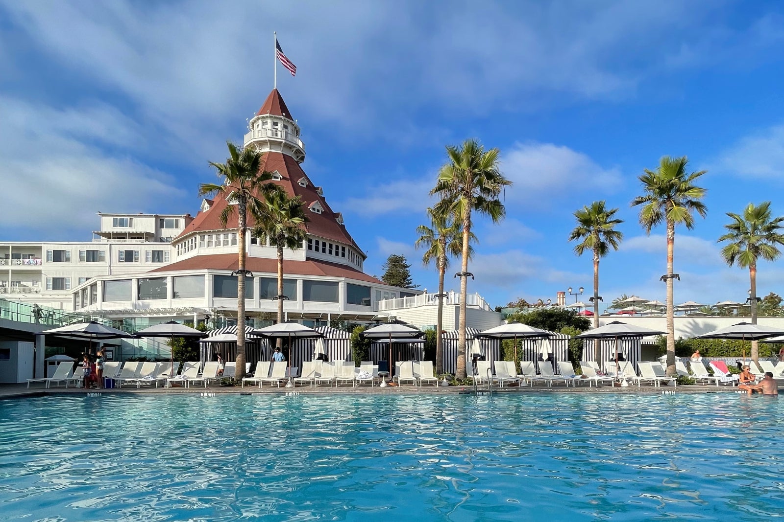 Hotel Del Coronado pool area