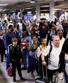 TSA wait times hit 3 hours Monday as partial government shutdown drags on