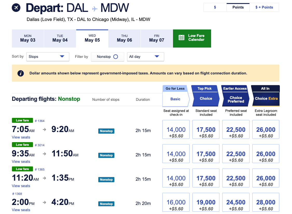 Southwest screenshot