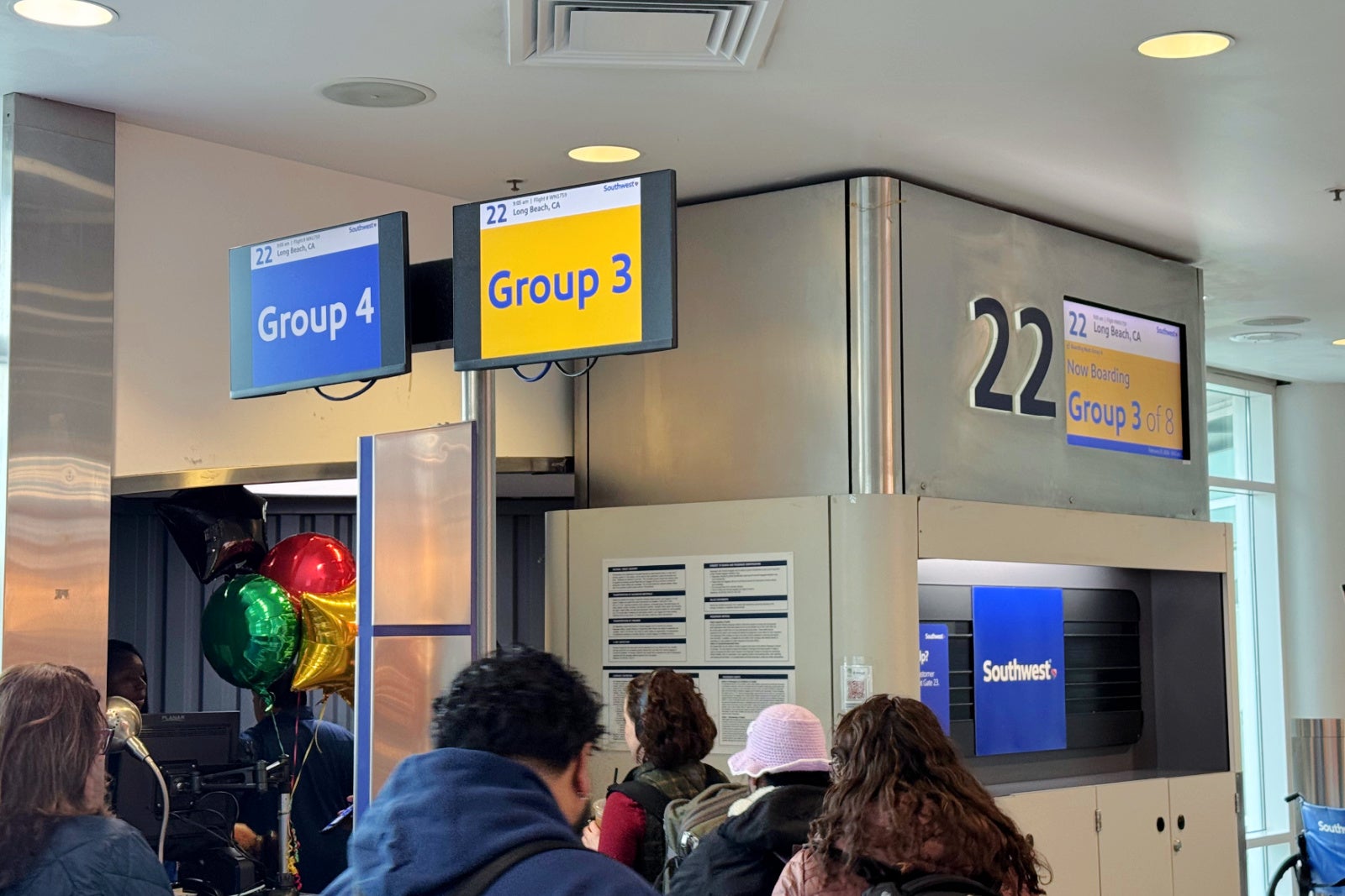 Southwest Airlines new boarding groups