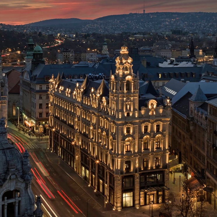 This stunning Hungarian palace is now the St. Regis Budapest