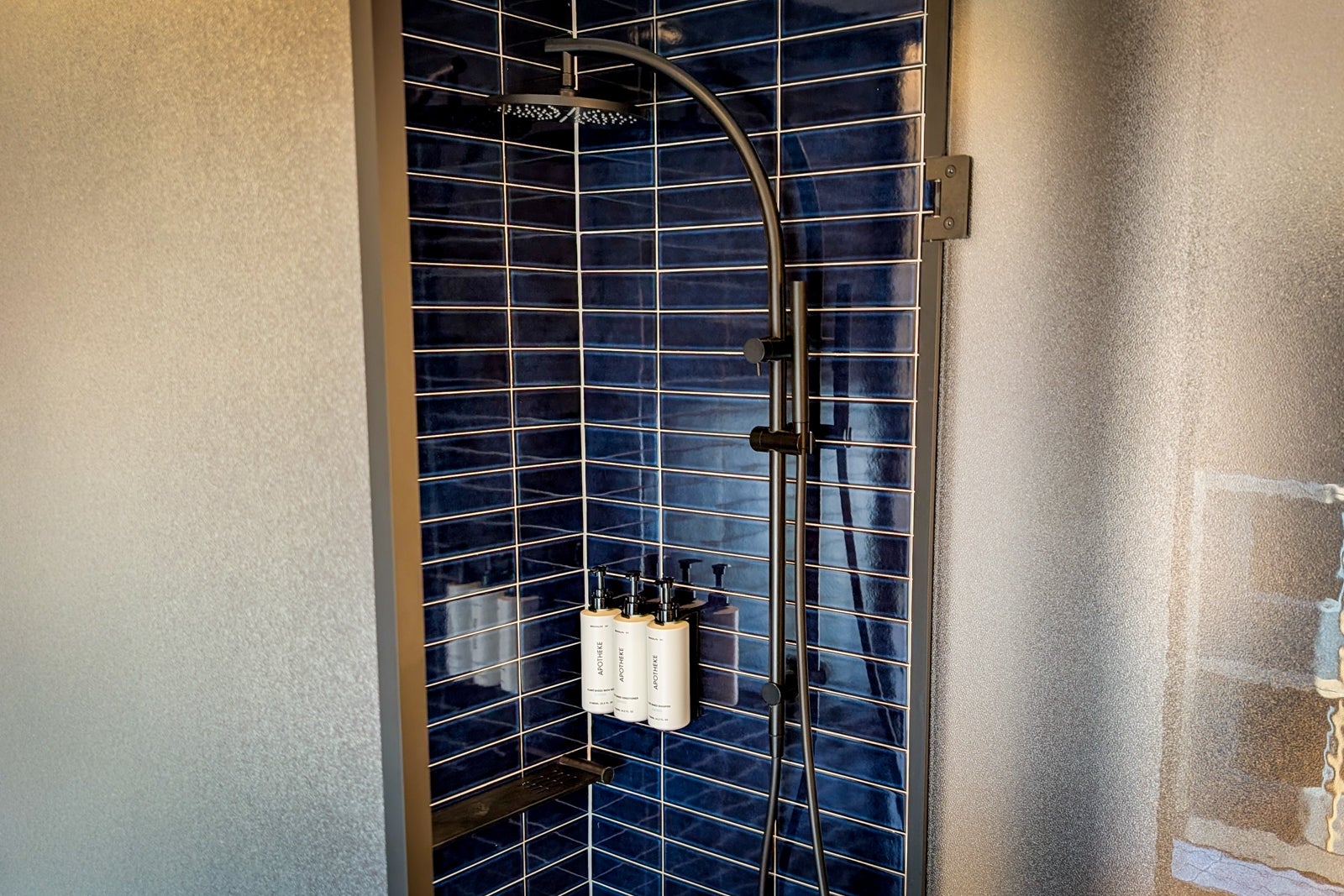 King premium room bathroom at Caption by Hyatt Central Sydney
