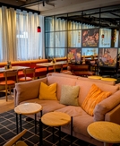 Self check-in kiosks and breakfast until 2 p.m.: My first Caption by Hyatt stay as a Globalist