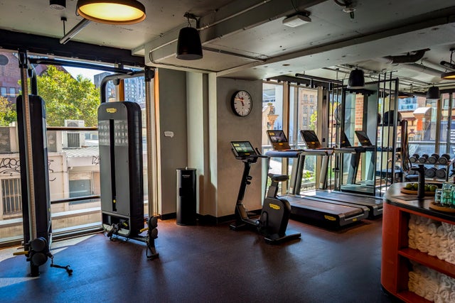 Gym at Caption by Hyatt Central Sydney
