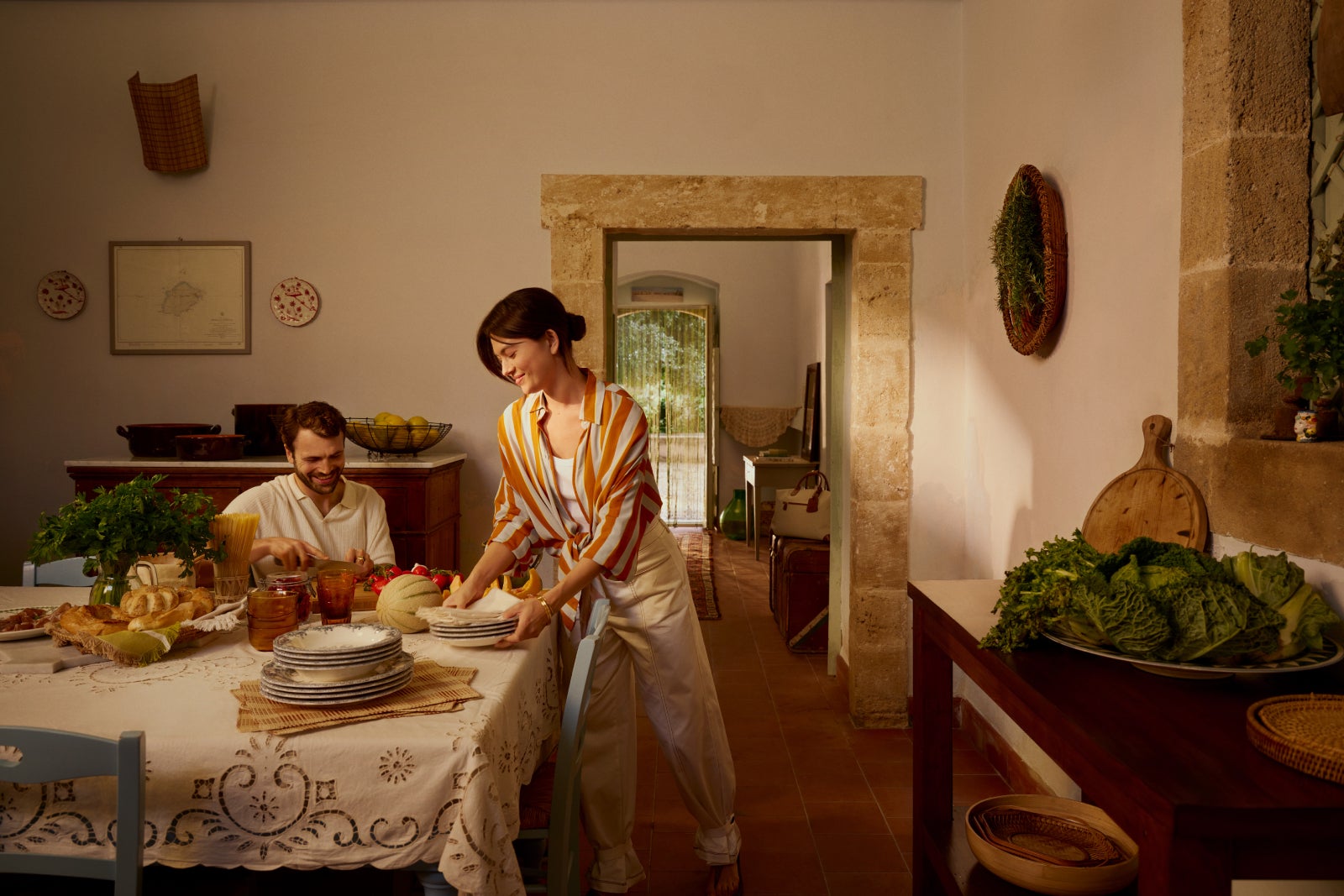 Kitchen in a vacation home