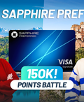 Points Battle: 2 trips, 150,000 points, 1 card — who will win?