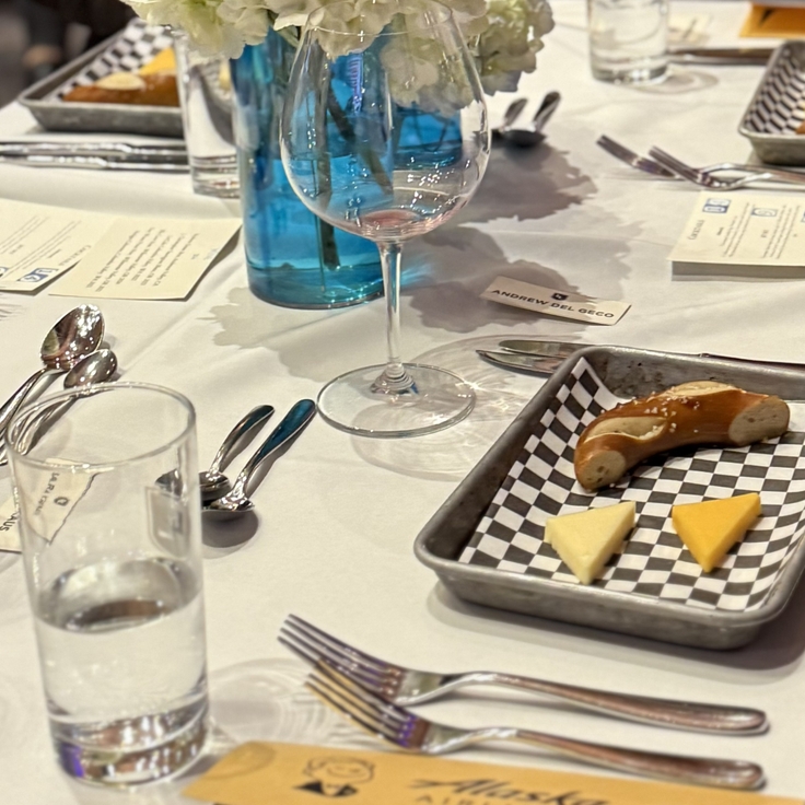 The history of classic airline meals in 7 courses