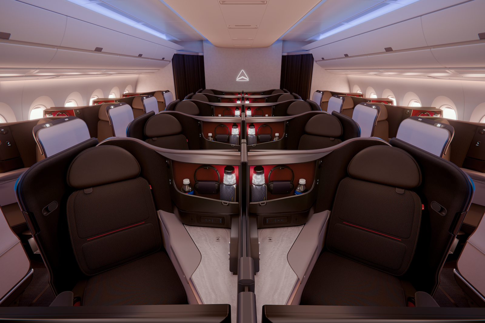 Delta unveils new suite design, posh plane; plans upgrade for old, dated cabins – The Points Guy