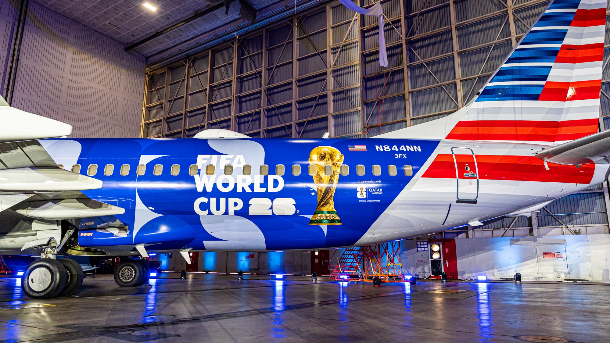 The story behind American Airlines' FIFA World Cup airplane - The Points Guy