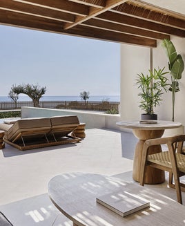 This new luxury points hotel in Greece has two private beaches and its own Greek patisserie