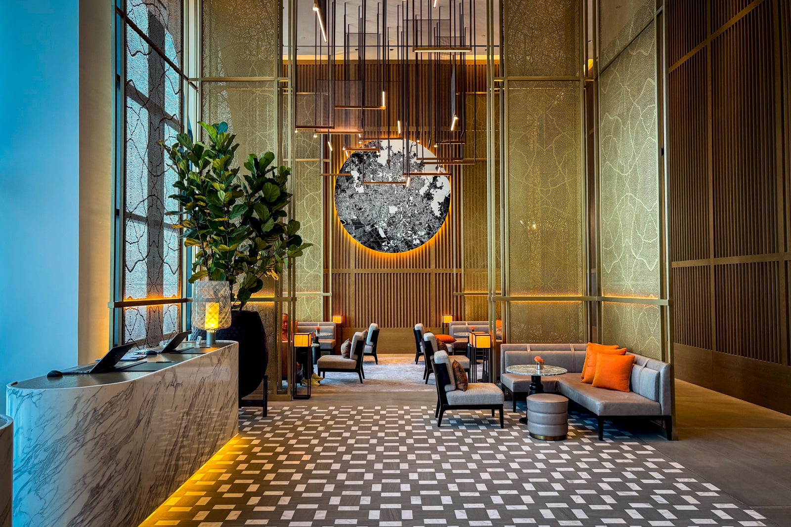 Lobby of the Park Hyatt Kuala Lumpur