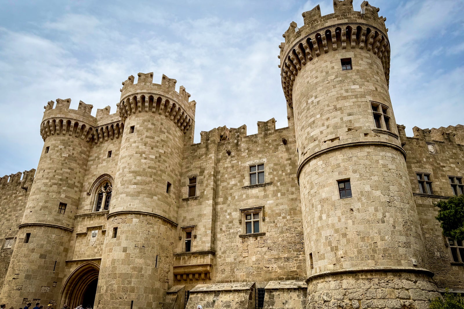 The Palace of the Grand Master in Rhodes.