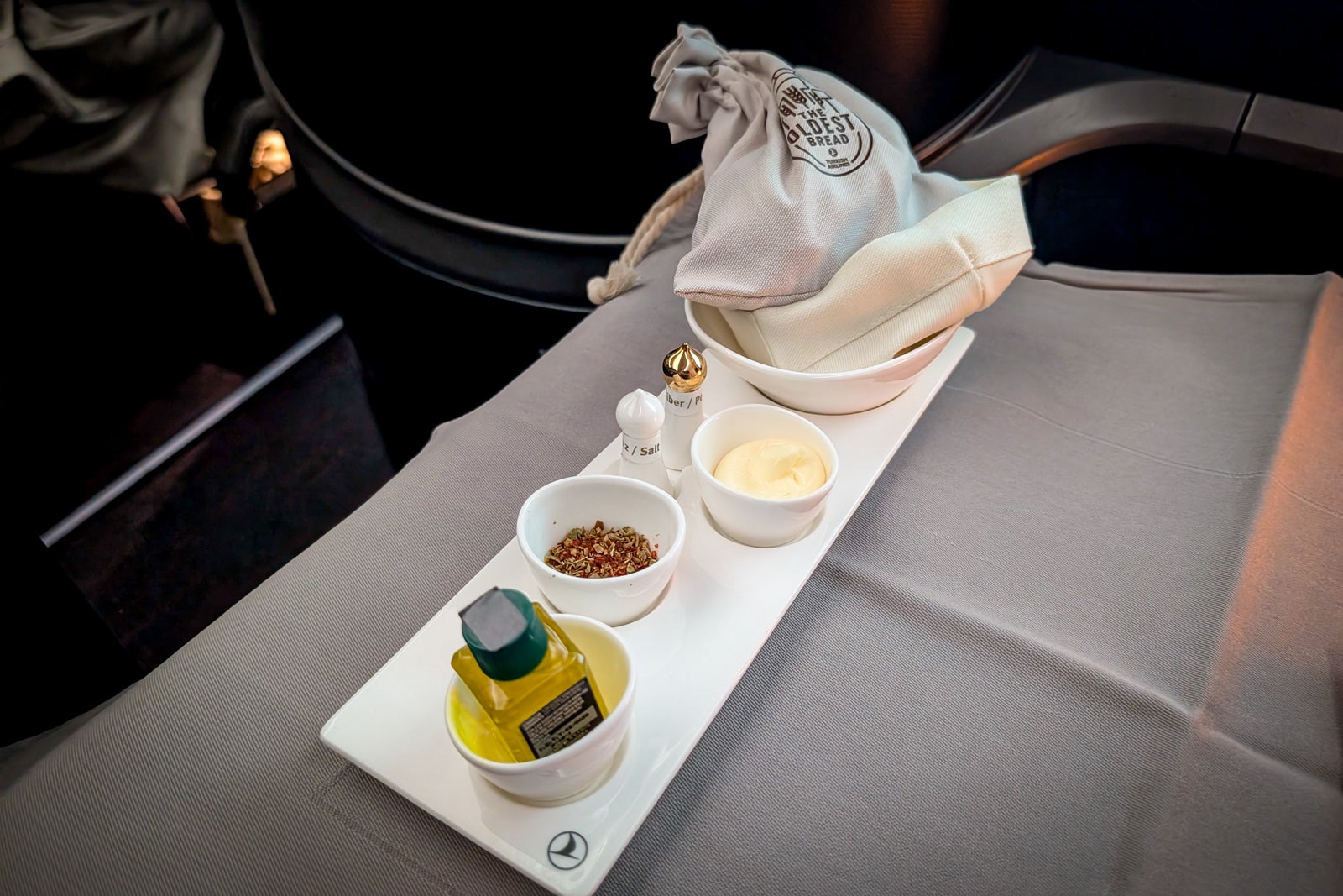 World's oldest bread in Turkish Airlines business class