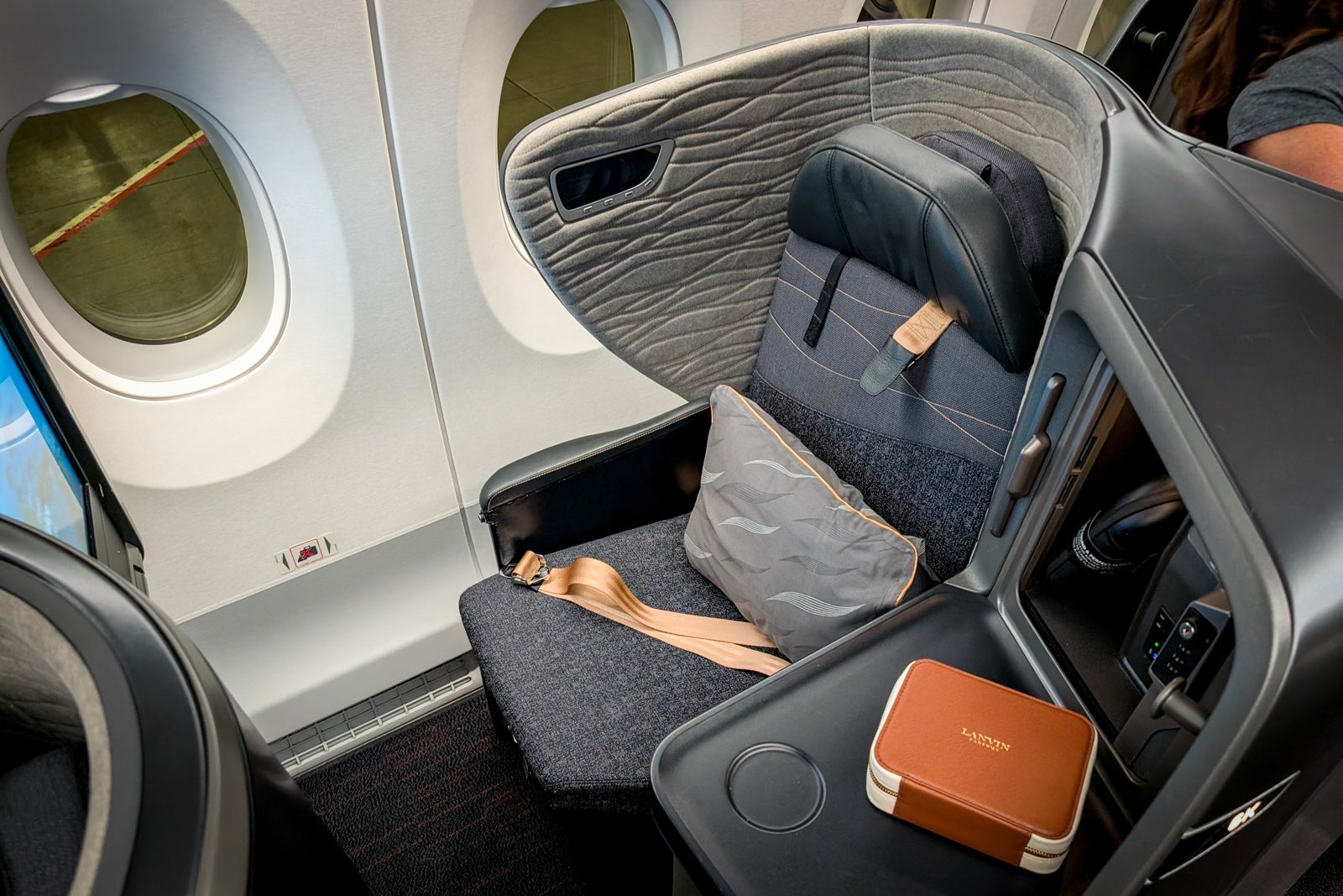 Turkish Airlines A350-900 business class seat
