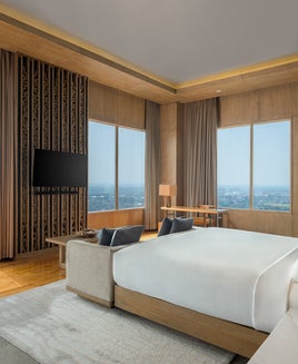 Hotel room at the Alila Solo