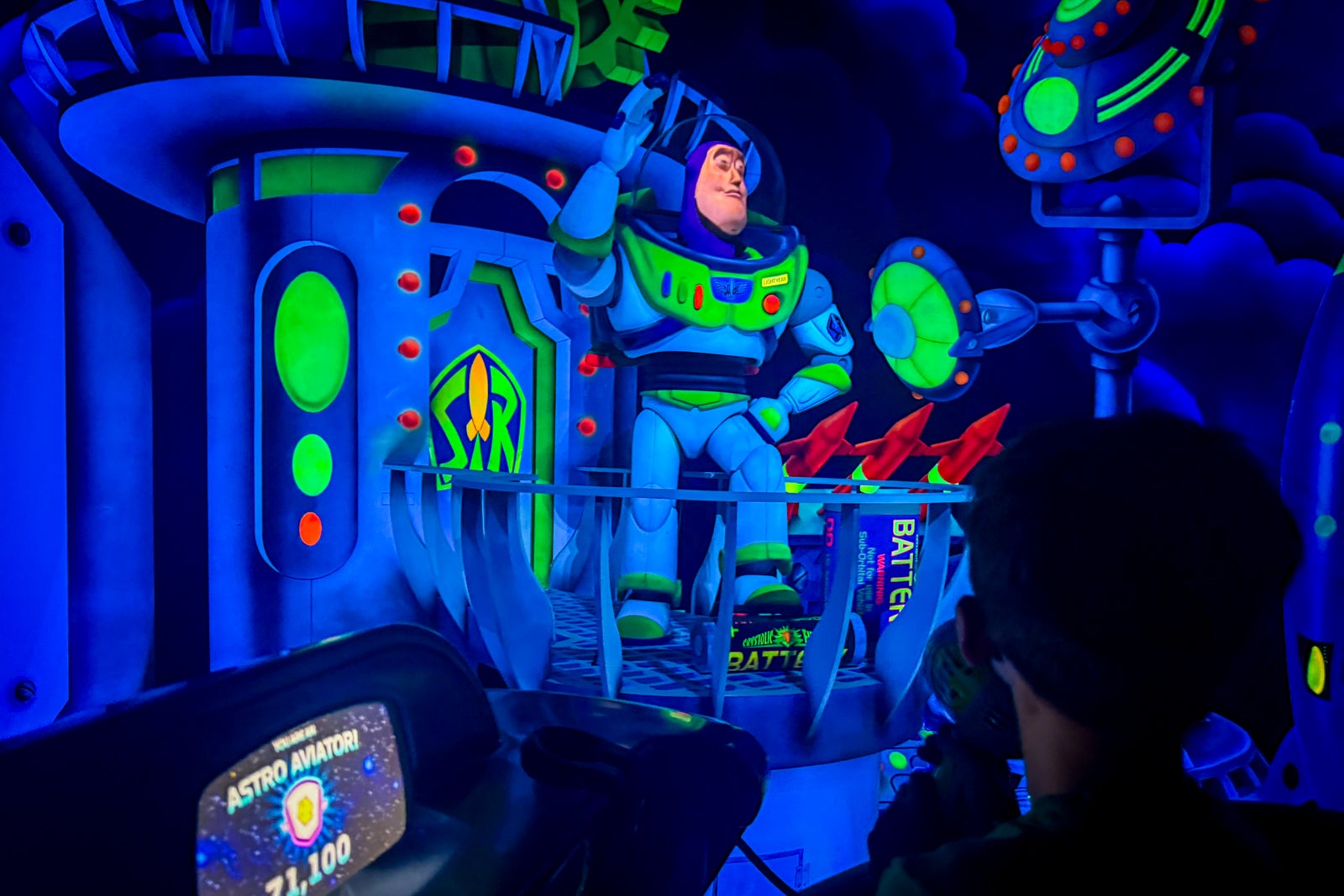 Buzz Lightyear animatronic