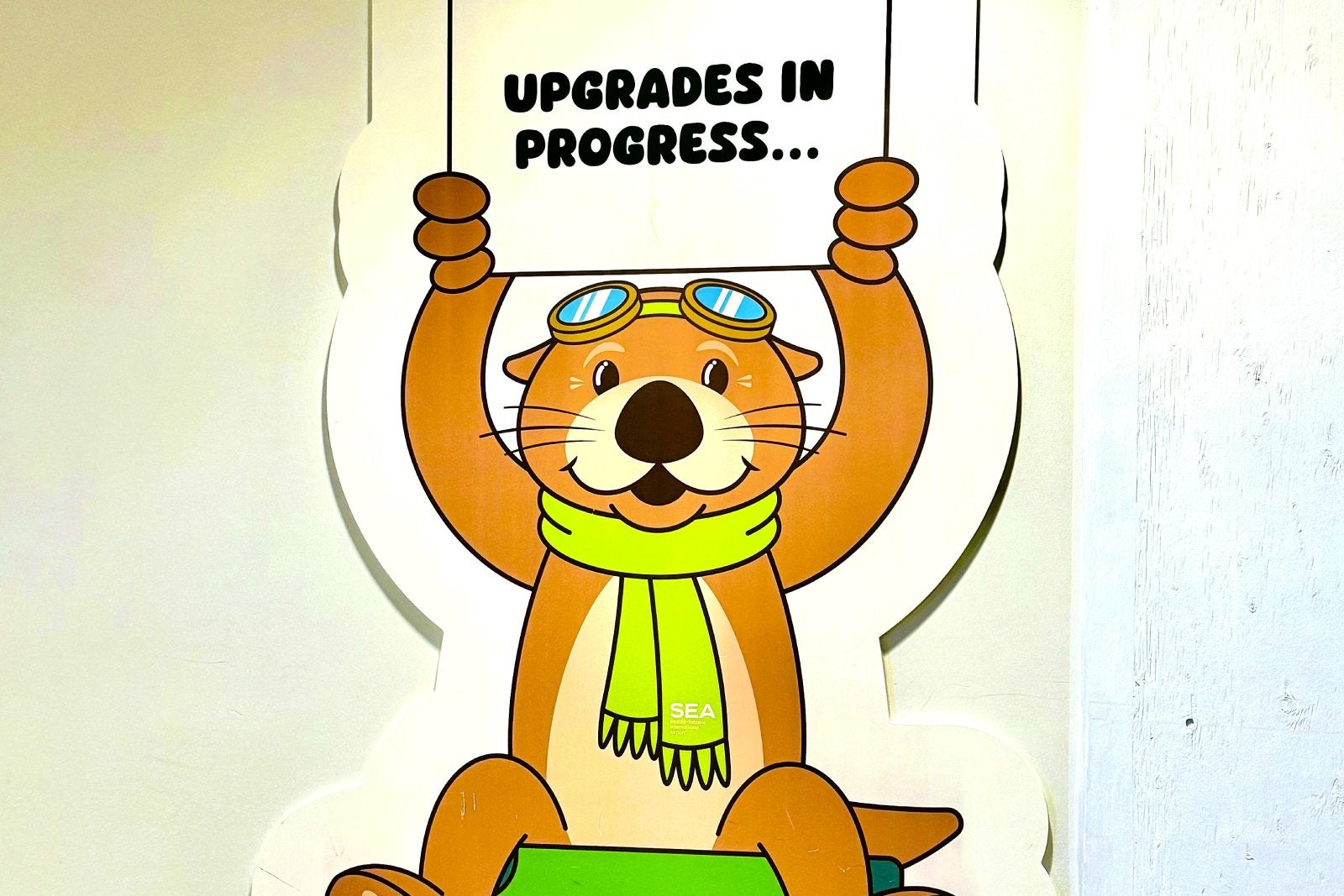Under construction sign