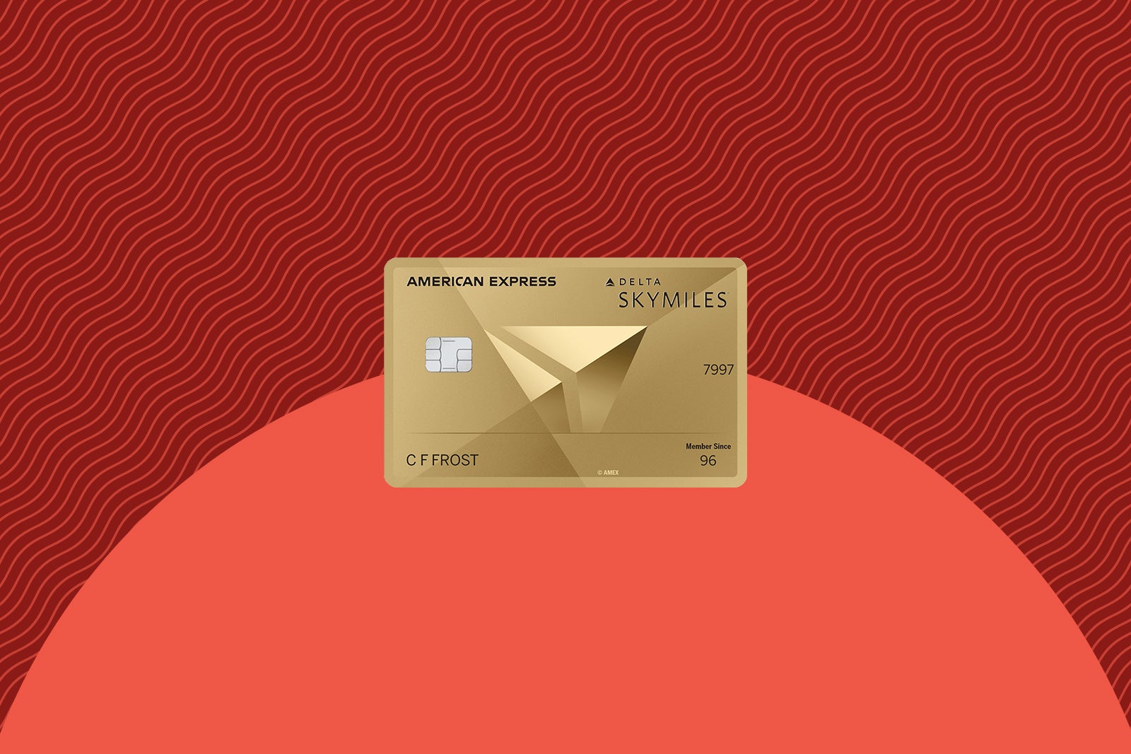 Delta Amex Gold card art