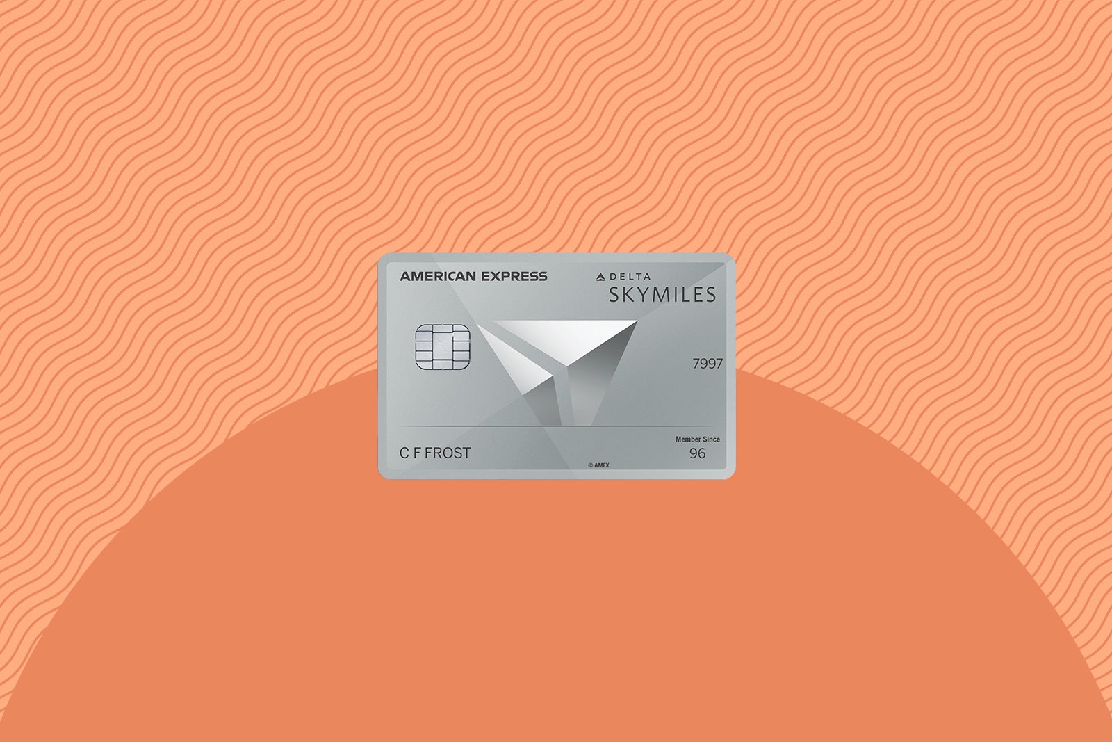 Delta Amex Platinum card art