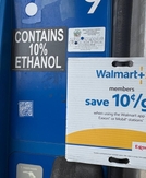 A guide to using the Walmart+ gas discount at the pump to save 10 cents per gallon