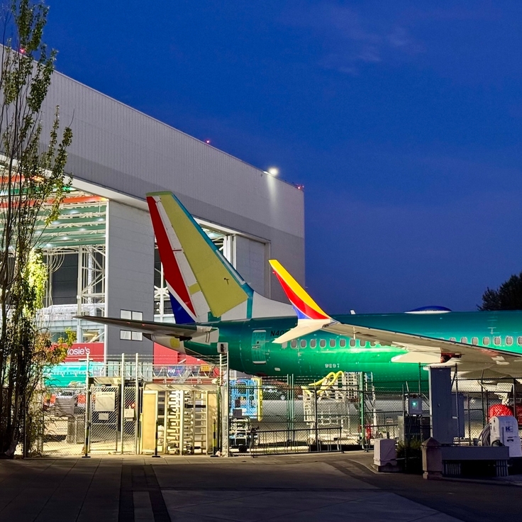 How you can book a hotel room with an airplane factory view