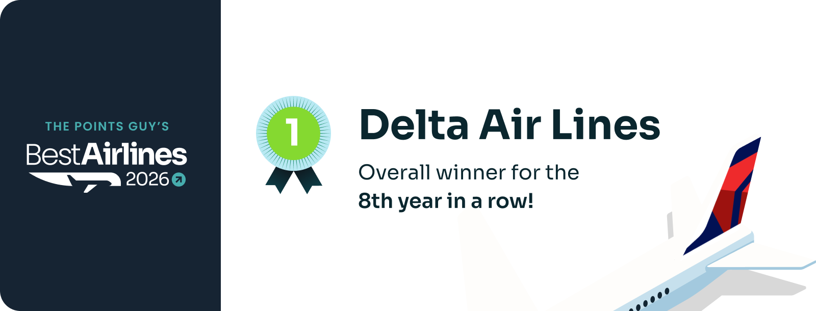 Best Airlines 2026 Overall Winner: Delta Airlines