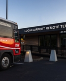 Some flyers at Boston Logan airport can soon clear security in the suburbs