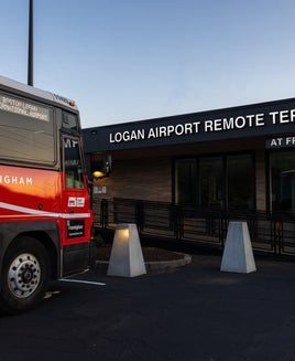 Some flyers at Boston Logan airport can soon clear security in the suburbs