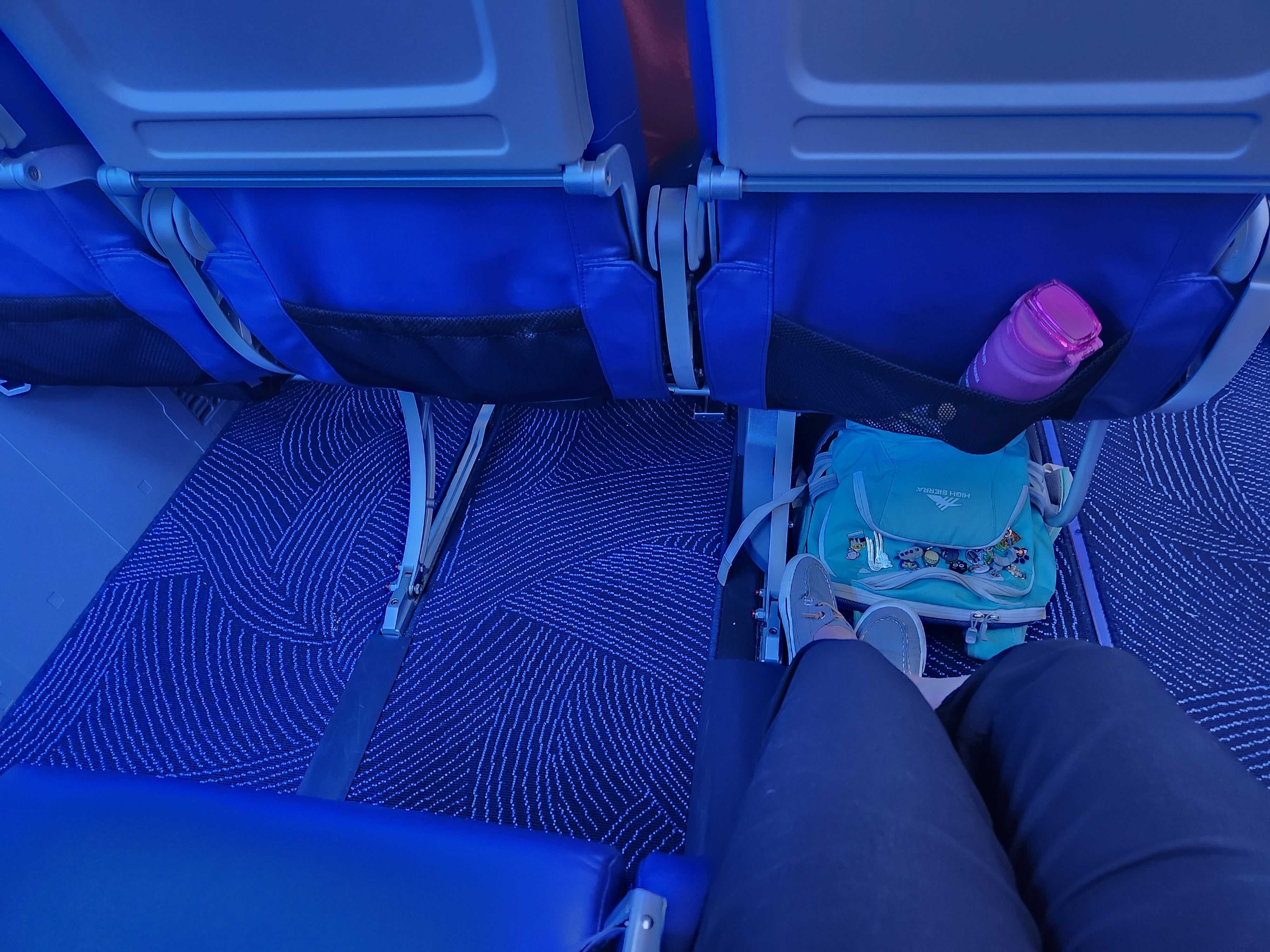 Southwest extra legroom seat