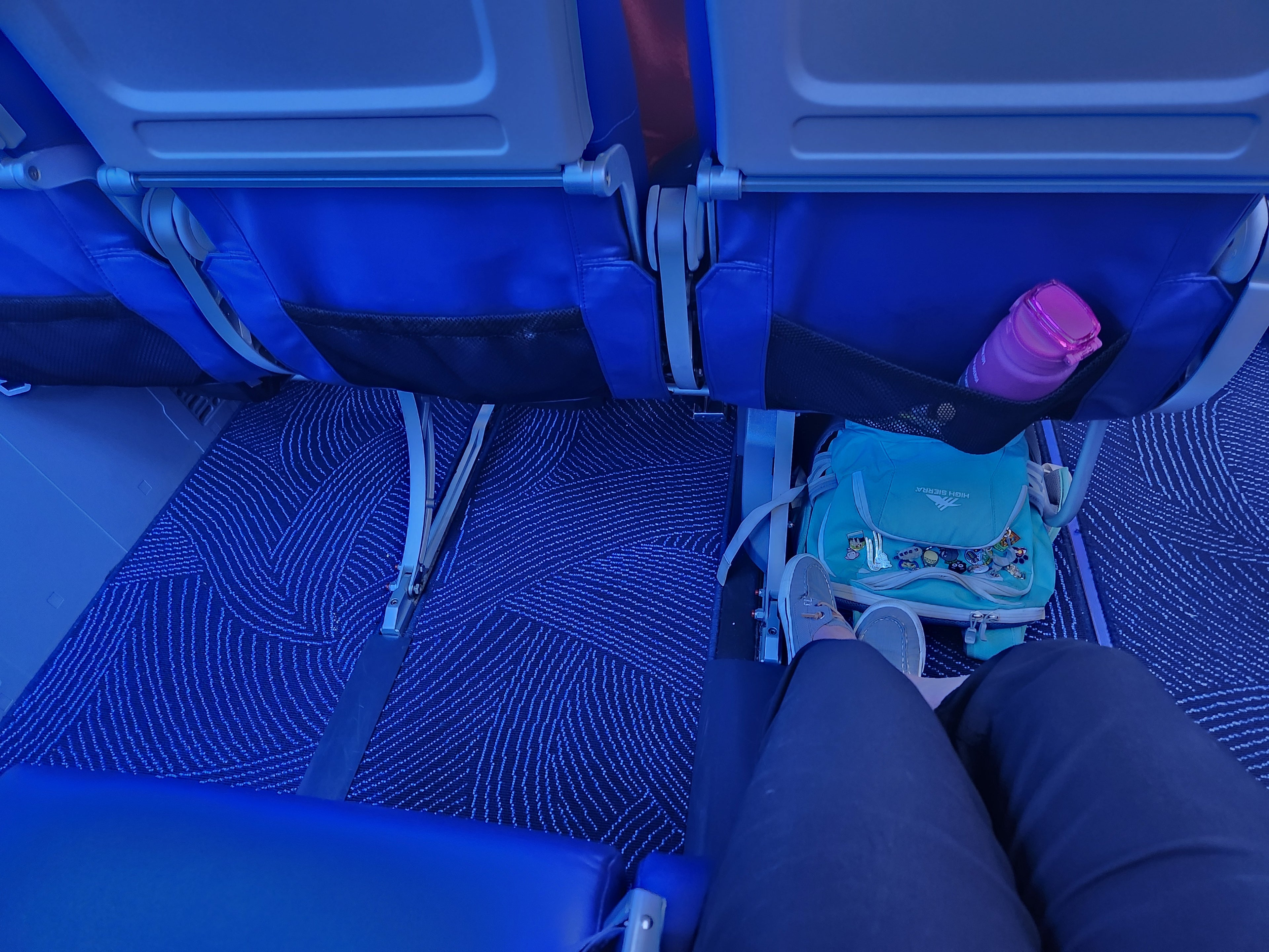 Southwest extra legroom seat