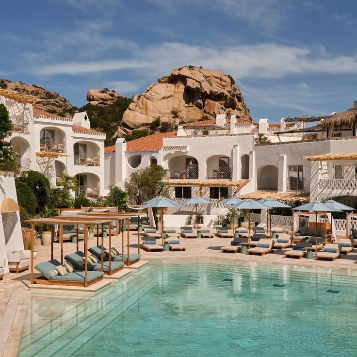 Italy's newest W opens in Sardinia with a private marina, Mediterranean views