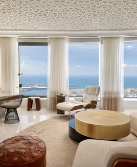 Waldorf Astoria Rabat Sale one bedroom suite living room