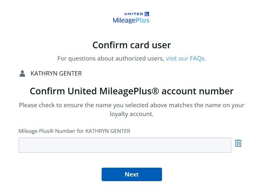Transferring Chase points to United