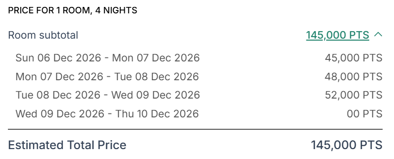 IHG fourth night free